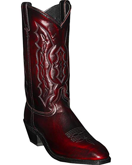 Abilene Men's Cherry Dress Cowboy Boot Square Toe - 6469