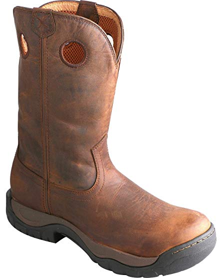 Twisted X Men's Taupe Waterproof All Around Cowboy Boot Round Toe - Mabw001