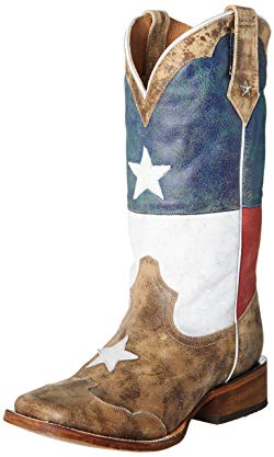 Roper Men's Texas Flag