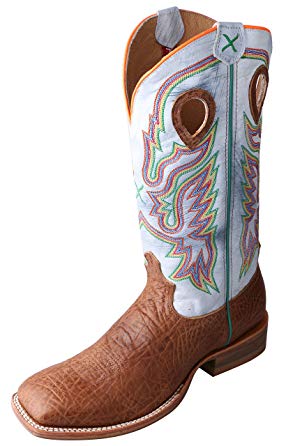 Twisted X Men's Ruff Stock Boot Bullhide/Blue Ice