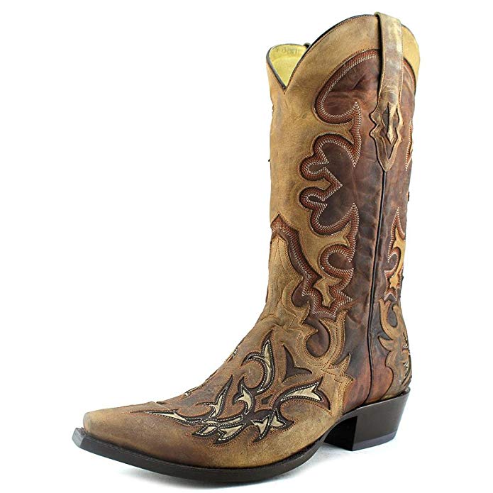 Corral Men's Inlay Cowboy Boots