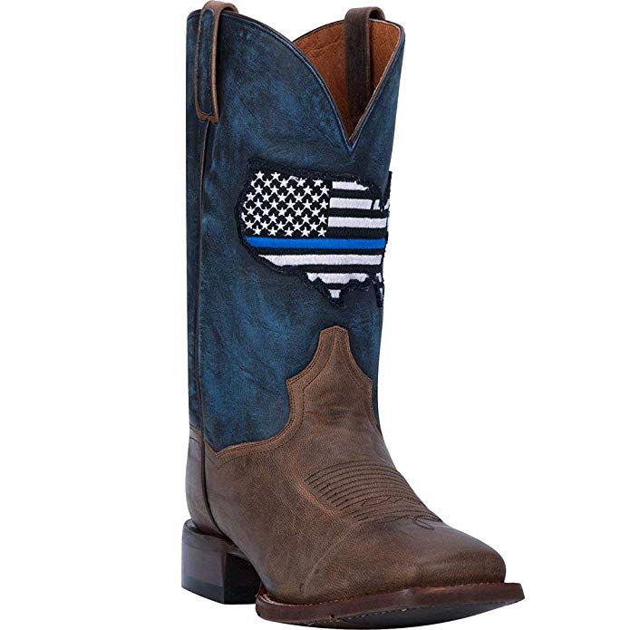 Dan Post Mens Thin Blue Line Boots