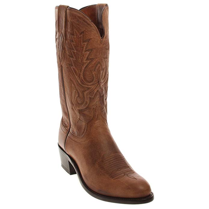 Lucchese Men's Handmade 1883 Mad Dog Goatskin Cowboy Boot - M1008 R4