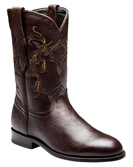 Cuadra Traditional Roper Deer Western boot