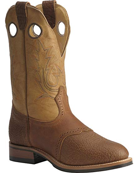 Boulet Men's Super Roper Cowboy Boot Round Toe - 2044