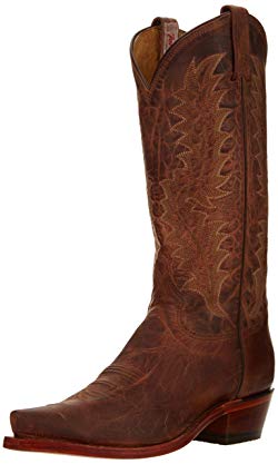 Tony Lama Boots Men's Saigets Worn Goat 6979 Western Boot