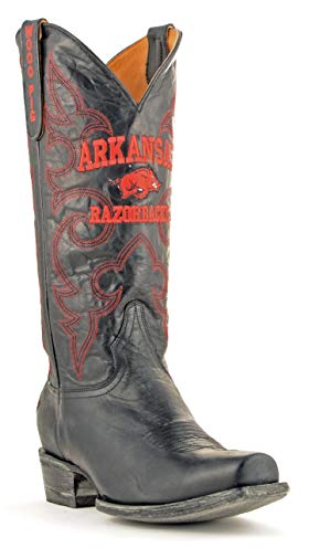 NCAA Arkansas Razorbacks Men's Board Room Style Boots