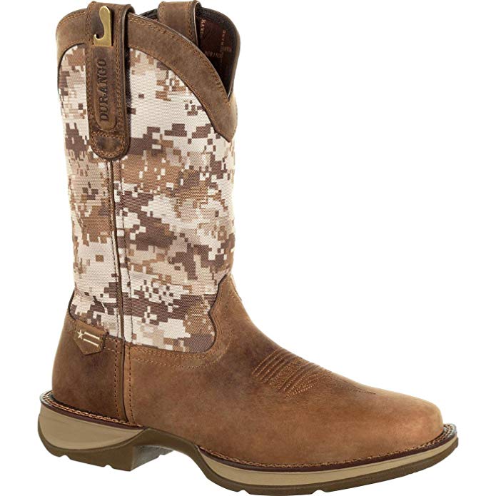 Durango Rebel Desert Camo Pull-on Western Boot