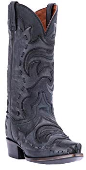 Dan Post Men's Hensley Western Boot Snip Toe Black 9 D