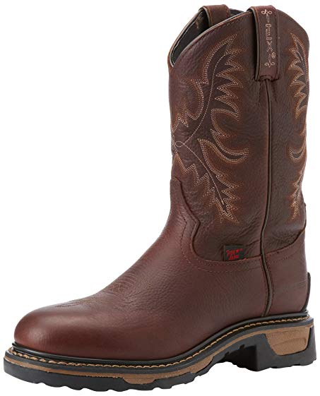 Tony Lama Boots Men's Waterproof Steel Toe TW1009 Work Boot