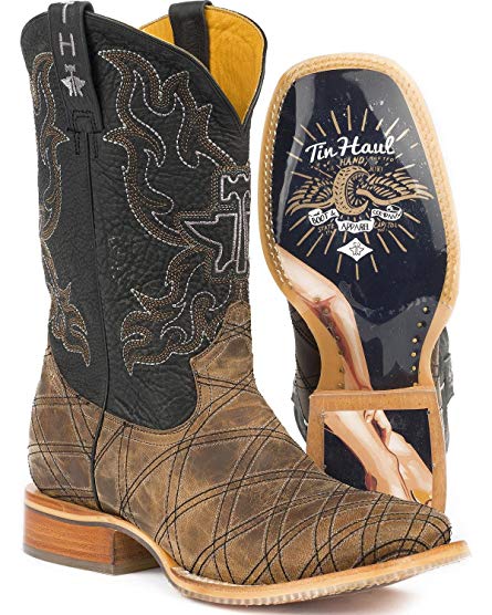 Tin Haul Shoes Men's What's Your Angle Western Boot