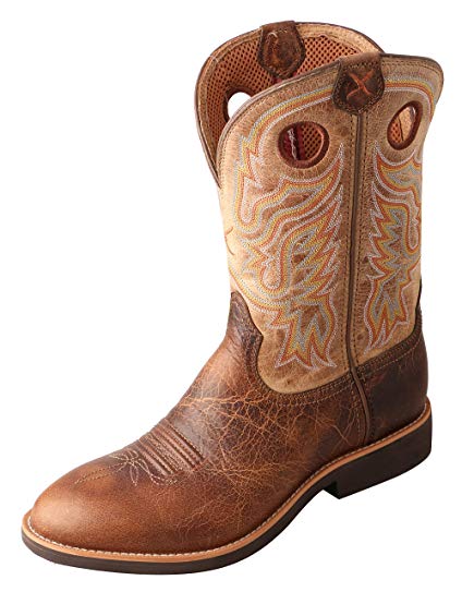 Twisted X Men's Calf Roper Boot Brown/Tan