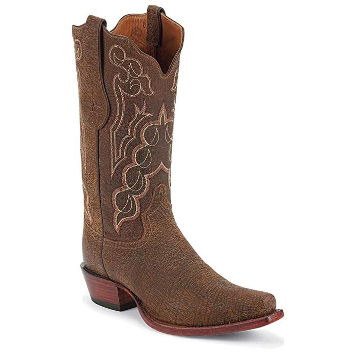 Tony Lama Men's Signature Series Kangaroo Cowboy Boot Square Toe - 1007