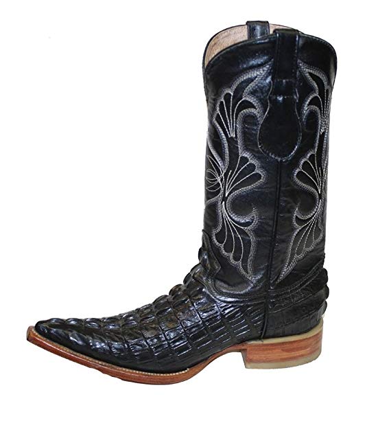 Dona Michi Cowboy boot's Leather Crocodile Back Cut Cowboy Handmade Luxury Boots