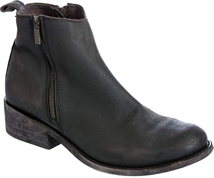 LIBERTY BLACK Men's Distressed Leather Ankle Boots