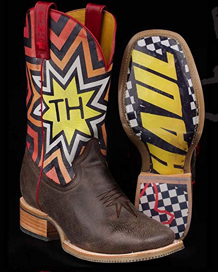 Tin Haul Mens Rock Star Cowboy Boots