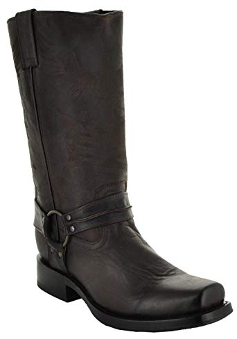 Soto Boots Men's Leather Harness Boots by H50021