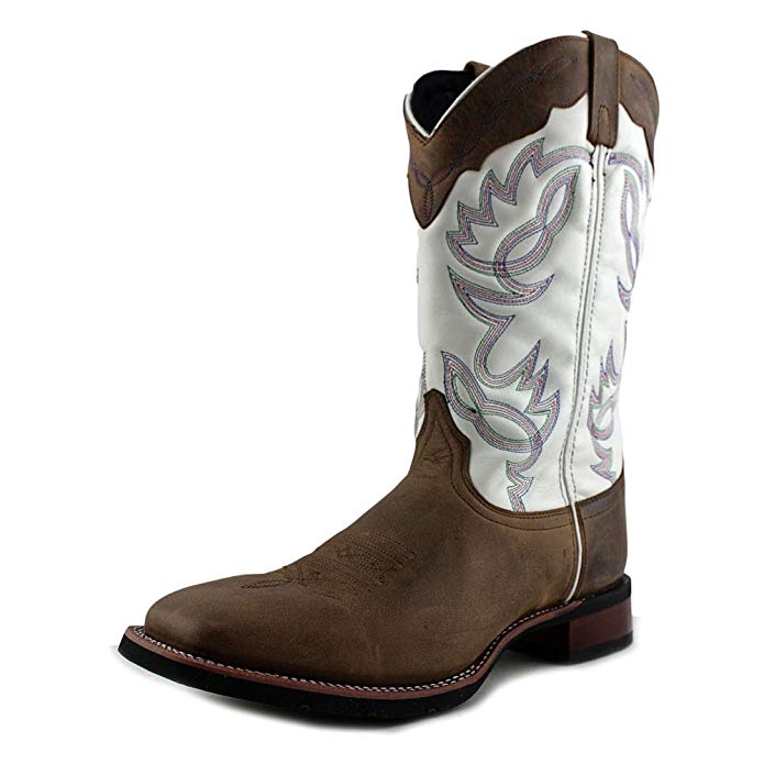 Laredo Men's Taupe Wichita Cowboy Boot Square Toe - 7821