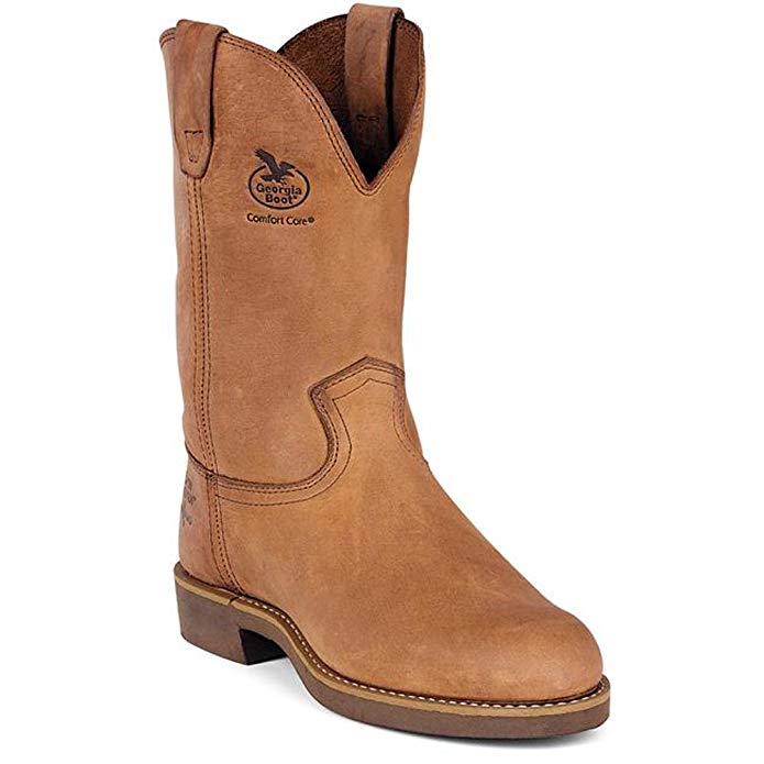 Georgia G5814 Men's 11-in Wellington Heritage Boot Prairie Chestnut 12 M US