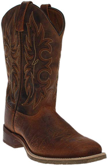 Laredo Mens Durant Square Toe Rust Boots