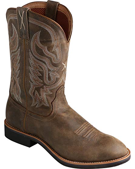 Twisted X Men's Top Hand Boot, Color Bomber/Bomber (Mth0016)