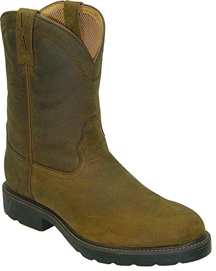 Twisted X Men's Distressed Pull-On Work Boot Round Toe - Mwp0001 Review